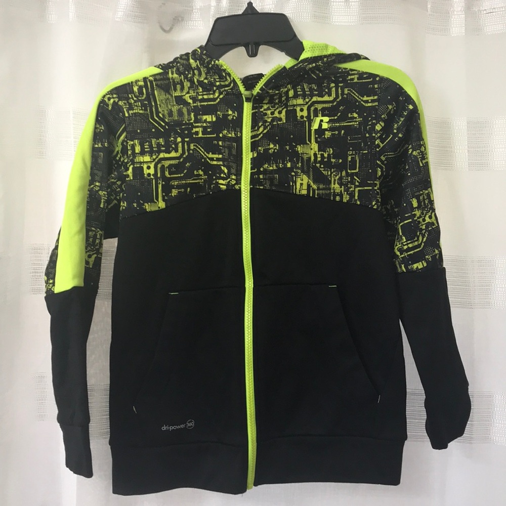 Boys black hoodie/jacket